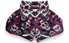 Шорты для бокса Twins Special TBS Halloween pink 2XL