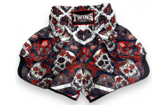 Шорты для бокса Twins Special TBS Halloween red 2XL
